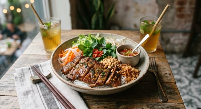 Vietnamese Lemongrass Pork Bowls (No-Fuss)