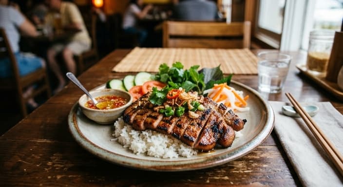 Vietnamese Lemongrass-Style Pork Rice