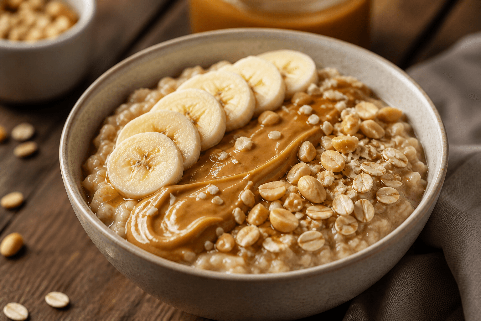 Waka Peanut Butter Banana Oat Bowl