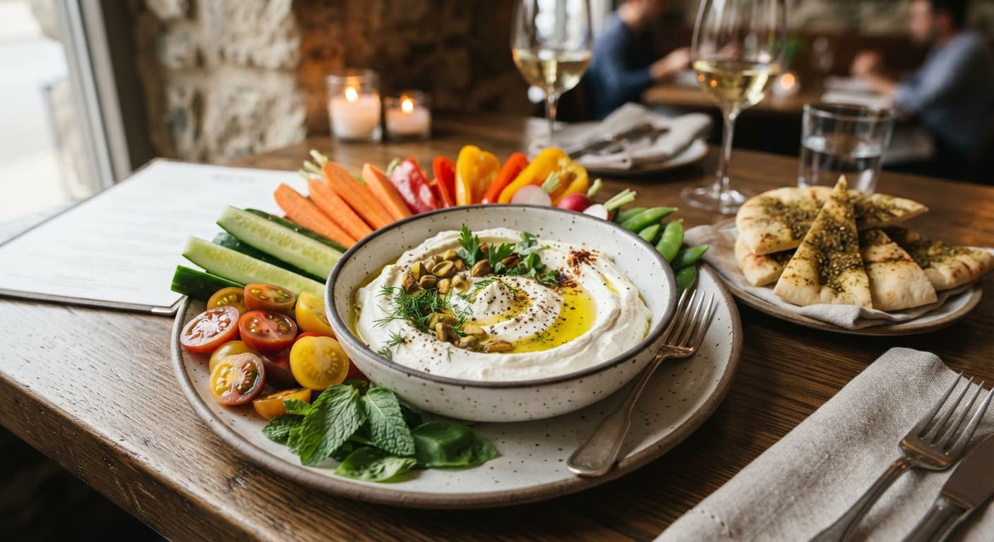 Whipped Feta Dip with Fresh Vegetables