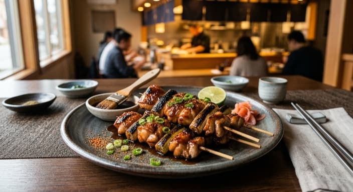 Yakitori-Style Chicken Skewers (Stovetop)